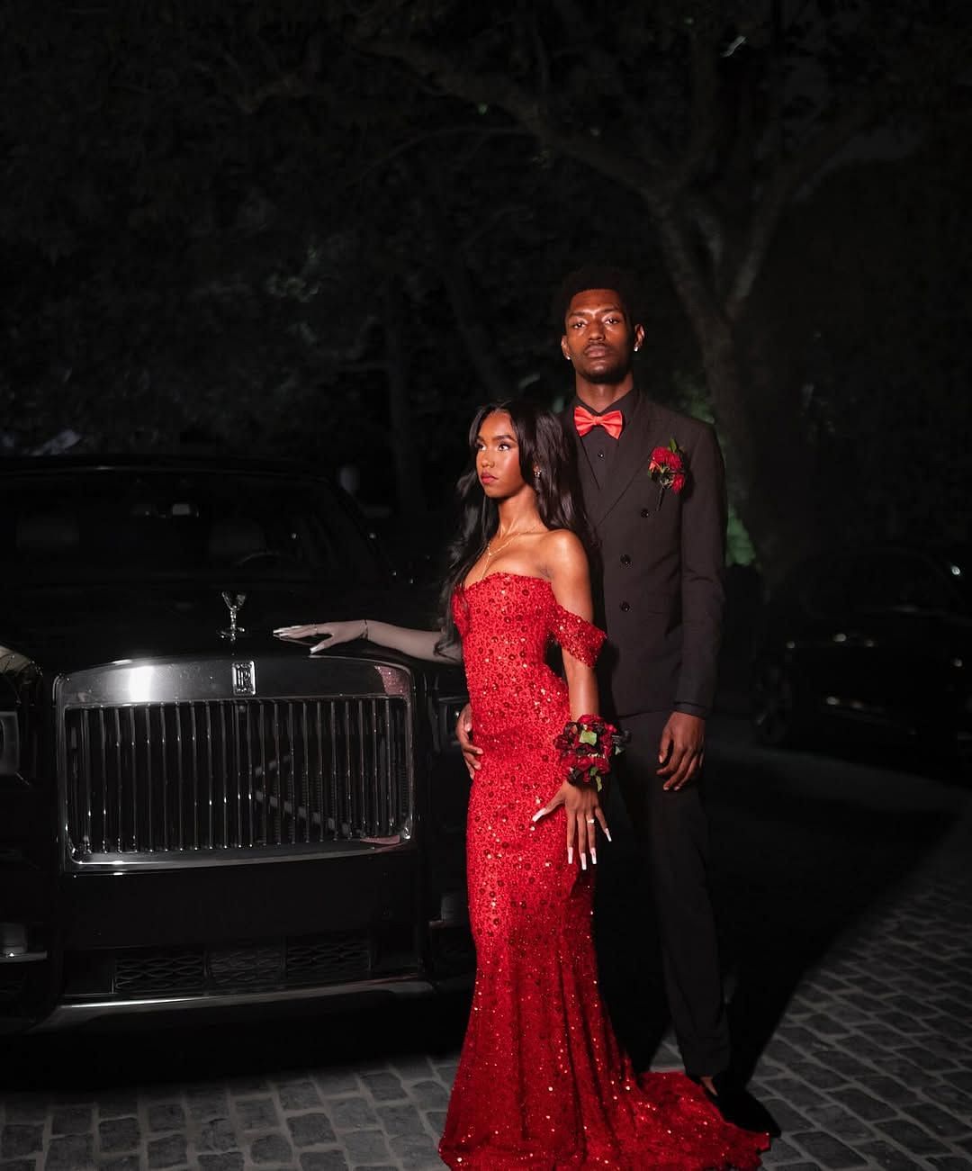 Bryce James' Sierra Canyon teammate shares prom photos with Diddy's twin daughter, Jessie Combs (Image: IG/ the_combs_twins)